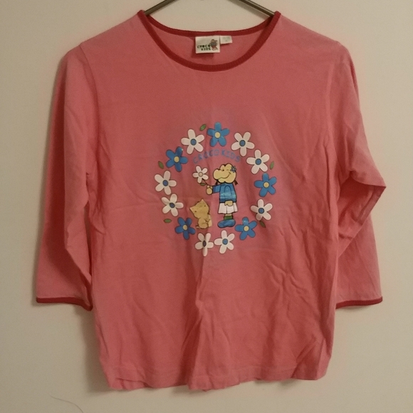 Croco Kids Pink Shirt (Size 14) - Picture 1 of 3